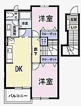 兵庫県西脇市野村町（賃貸アパート2LDK・2階・51.67㎡） その2