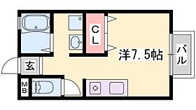 兵庫県姫路市書写（賃貸アパート1R・1階・23.40㎡） その2