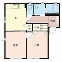 兵庫県揖保郡太子町太田（賃貸アパート2K・1階・43.74㎡） その2