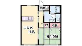 兵庫県相生市汐見台（賃貸アパート1LDK・2階・41.73㎡） その2