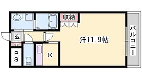 兵庫県加東市南山３丁目（賃貸アパート1K・1階・34.00㎡） その2