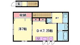 兵庫県姫路市豊沢町（賃貸アパート1DK・2階・41.17㎡） その2