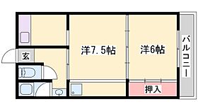 兵庫県高砂市北浜町西浜（賃貸アパート2K・1階・36.00㎡） その2