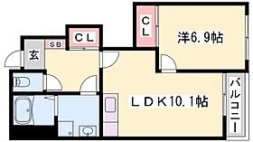 兵庫県加東市南山３丁目（賃貸アパート1LDK・1階・44.62㎡） その2