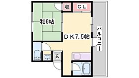 兵庫県姫路市土山３丁目（賃貸マンション1DK・1階・33.20㎡） その2