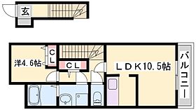 兵庫県加東市南山４丁目（賃貸アパート1LDK・2階・42.89㎡） その2