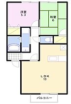 兵庫県姫路市北条永良町（賃貸アパート2LDK・2階・56.23㎡） その2