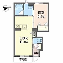 兵庫県加西市中野町（賃貸アパート1LDK・1階・41.32㎡） その1