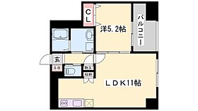 兵庫県姫路市南畝町２丁目（賃貸マンション1LDK・8階・41.69㎡） その2