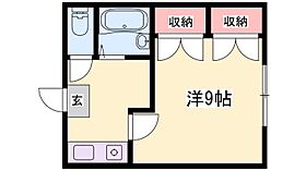 兵庫県姫路市北今宿３丁目（賃貸アパート1K・2階・24.84㎡） その2