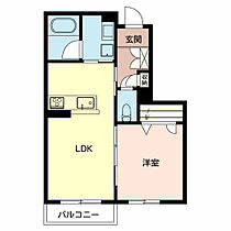 兵庫県加東市喜田２丁目（賃貸アパート1LDK・2階・41.80㎡） その2