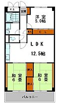 兵庫県姫路市増位新町１丁目（賃貸マンション3LDK・3階・71.50㎡） その2