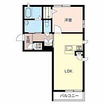 兵庫県加東市下滝野３丁目（賃貸アパート1LDK・3階・47.08㎡） その2