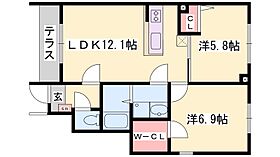 兵庫県神崎郡福崎町南田原（賃貸アパート2LDK・1階・53.41㎡） その2