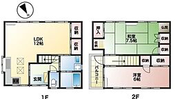 🉐敷金礼金0円！🉐貸家（荒井町千鳥）