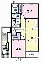 エレガンシア 2階/202