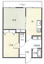 サンモリッツB棟 1階