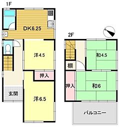 別府町新野辺北町2丁目貸家