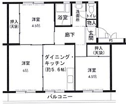ビレッジハウス志染6号棟 2階