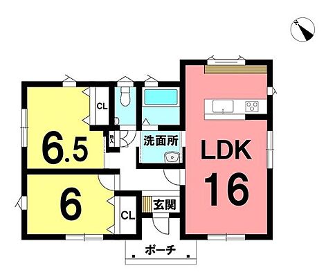 間取り 一戸建　糠塚