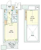 エステムコート三宮EASTポルトマーレ  ｜ 兵庫県神戸市中央区脇浜町３丁目（賃貸マンション1K・2階・18.68㎡） その2