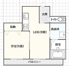 グランメゾン神戸  ｜ 兵庫県神戸市兵庫区大開通３丁目（賃貸マンション1LDK・3階・33.50㎡） その2