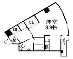 クロス磯上公園  ｜ 兵庫県神戸市中央区磯辺通１丁目（賃貸マンション1K・5階・24.10㎡） その2