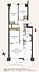間取り：3LDK専有面積73.82m2、バルコニー8.64m2