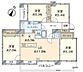 間取り：4LDK専有面積87.92m2