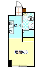 アルページュ514 ワンルームの間取図画像