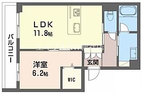 岡山県倉敷市玉島阿賀崎1丁目（賃貸アパート1LDK・2階・45.57㎡） その2