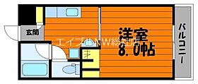 岡山県総社市門田（賃貸マンション1K・1階・27.00㎡） その2