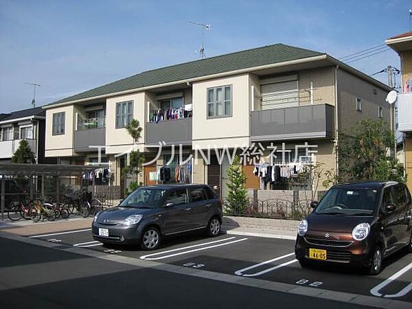 岡山県倉敷市中島(賃貸アパート2LDK・2階・61.63㎡)の写真 その1