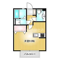 岡山県倉敷市宮前（賃貸アパート1R・2階・29.01㎡） その2