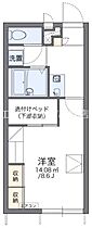 岡山県岡山市北区門前（賃貸アパート1K・2階・23.18㎡） その2