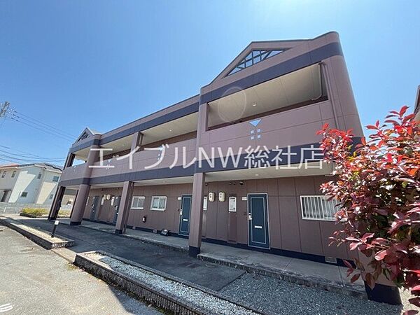 岡山県倉敷市西阿知町西原(賃貸アパート2LDK・2階・46.00㎡)の写真 その1