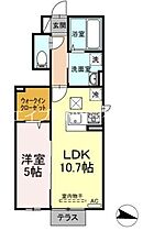 岡山県倉敷市連島5丁目（賃貸アパート1LDK・1階・41.52㎡） その2