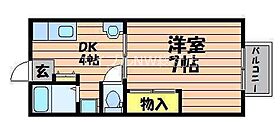 岡山県倉敷市亀島2丁目（賃貸アパート1K・2階・26.80㎡） その2