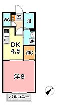 岡山県倉敷市福島（賃貸アパート1DK・2階・34.75㎡） その2