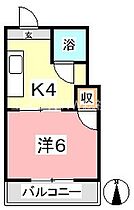 岡山県倉敷市中央1丁目（賃貸マンション1K・3階・20.27㎡） その2