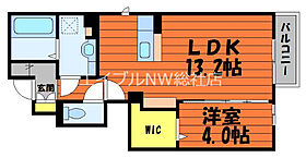 岡山県総社市総社3丁目（賃貸アパート1LDK・1階・43.65㎡） その2