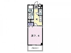 岡山県倉敷市藤戸町天城（賃貸アパート1K・2階・28.00㎡） その2