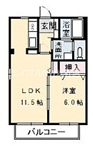 岡山県倉敷市新倉敷駅前1丁目（賃貸アパート1LDK・1階・41.58㎡） その2