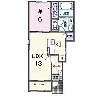 岡山県倉敷市玉島上成（賃貸アパート1LDK・1階・50.01㎡） その2