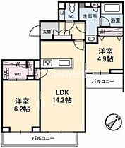 岡山県倉敷市堀南（賃貸マンション2LDK・3階・63.68㎡） その2