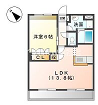 岡山県倉敷市大島（賃貸アパート1LDK・2階・45.36㎡） その2