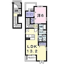 岡山県倉敷市玉島八島（賃貸アパート1LDK・2階・53.88㎡） その2