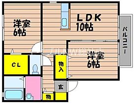 岡山県総社市井尻野（賃貸アパート2LDK・1階・52.29㎡） その2