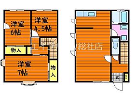 岡山県倉敷市玉島2丁目（賃貸アパート3LDK・1階・71.02㎡） その2