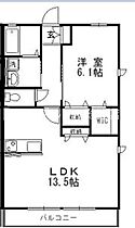 岡山県倉敷市東塚7丁目（賃貸アパート1LDK・1階・47.77㎡） その2